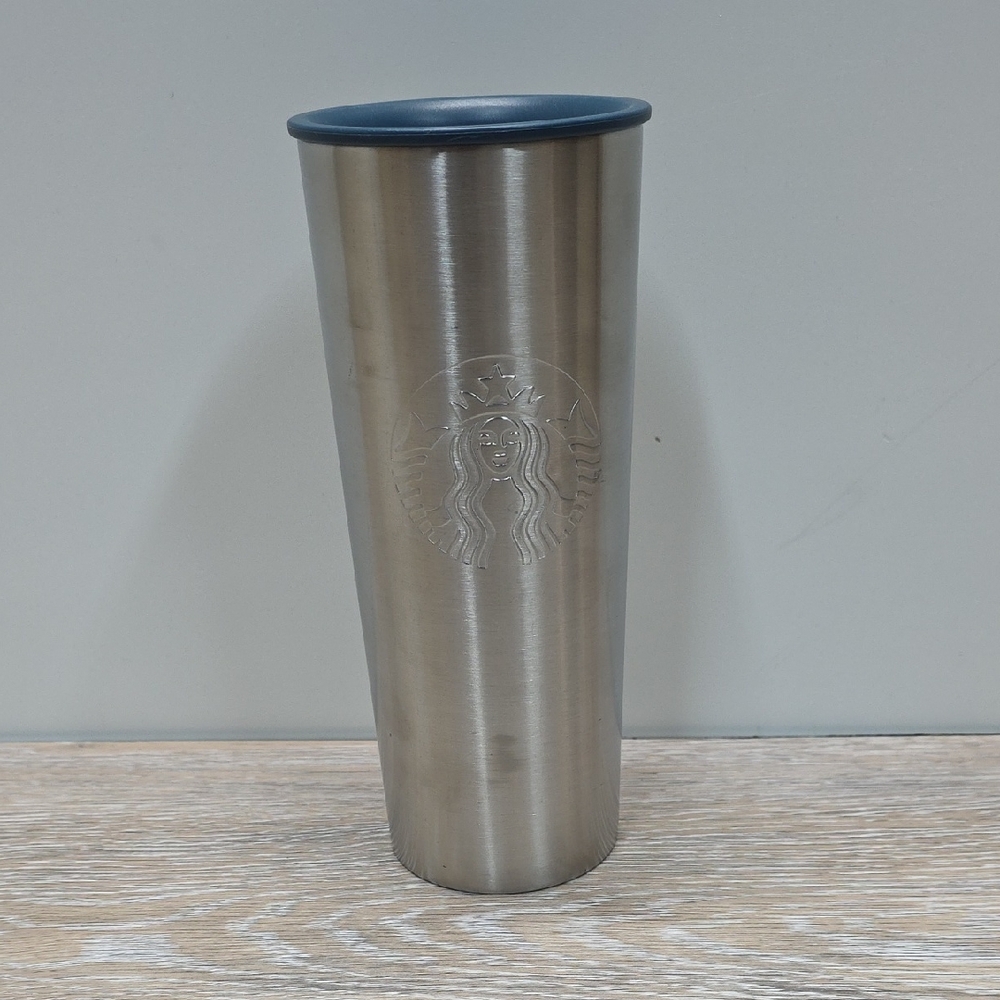 Starbucks 24 oz. Stainless Steel Coffee Tumbler w/Embossed Mermaid Logo